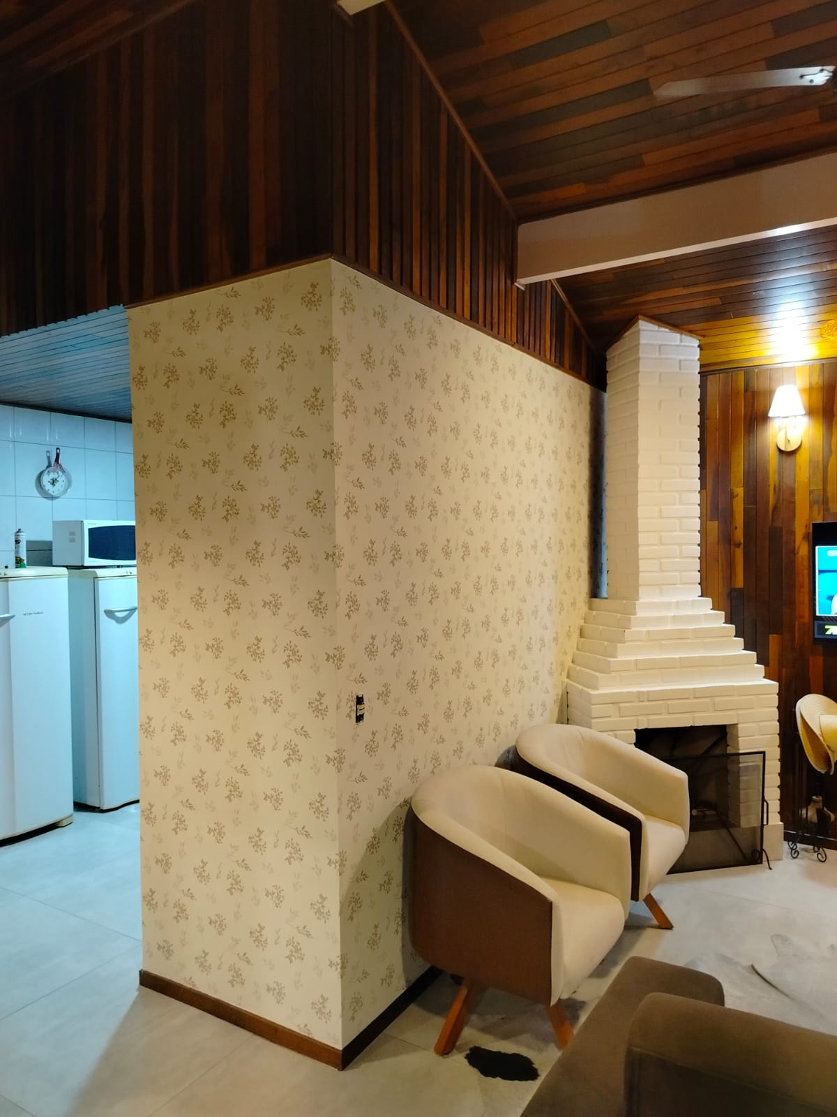 Papel de parede — instalação Bella Decorações